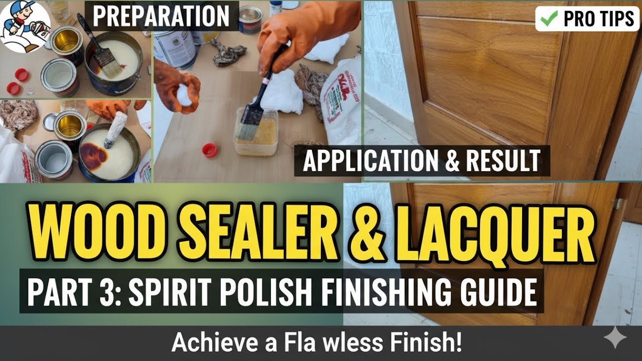 Pt-3 पॉलिश की गई लकड़ी पर Sealer Lacquer कैसे करें और सैंडिंग का सही तरीका | Final Finish