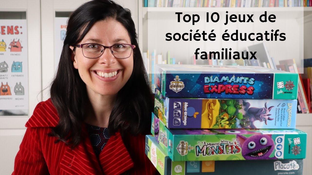 Top 10  jeux de société éducatifs pour s'amuser en famille