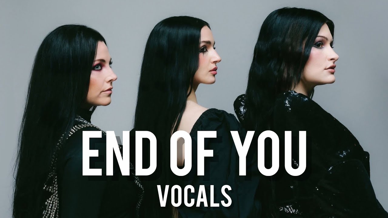 END OF YOU - VOCALS ONLY (POPPY, AMY LEE, COURTNEY LAPLANTE) Evanescence, Spiritbox