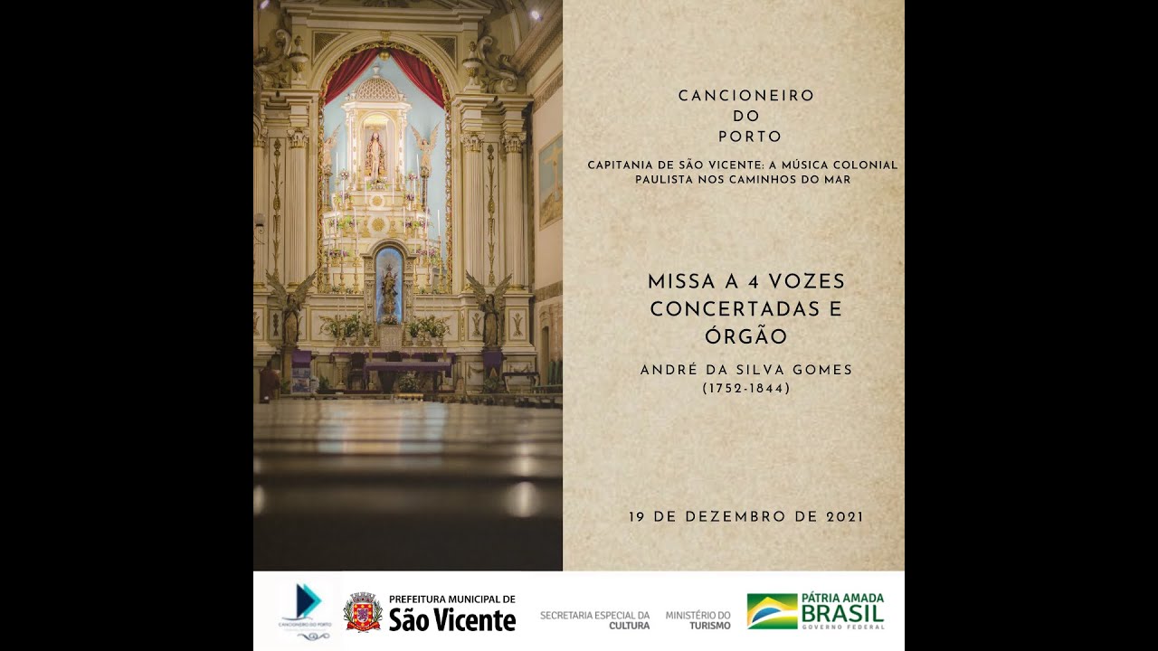 Coro Livre da Baixada Santista - Missa a 4 vozes concertadas e órgão