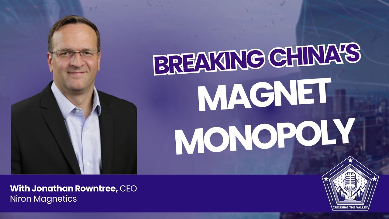 Ep 60: Jonathan Rowntree of Niron Magnetics