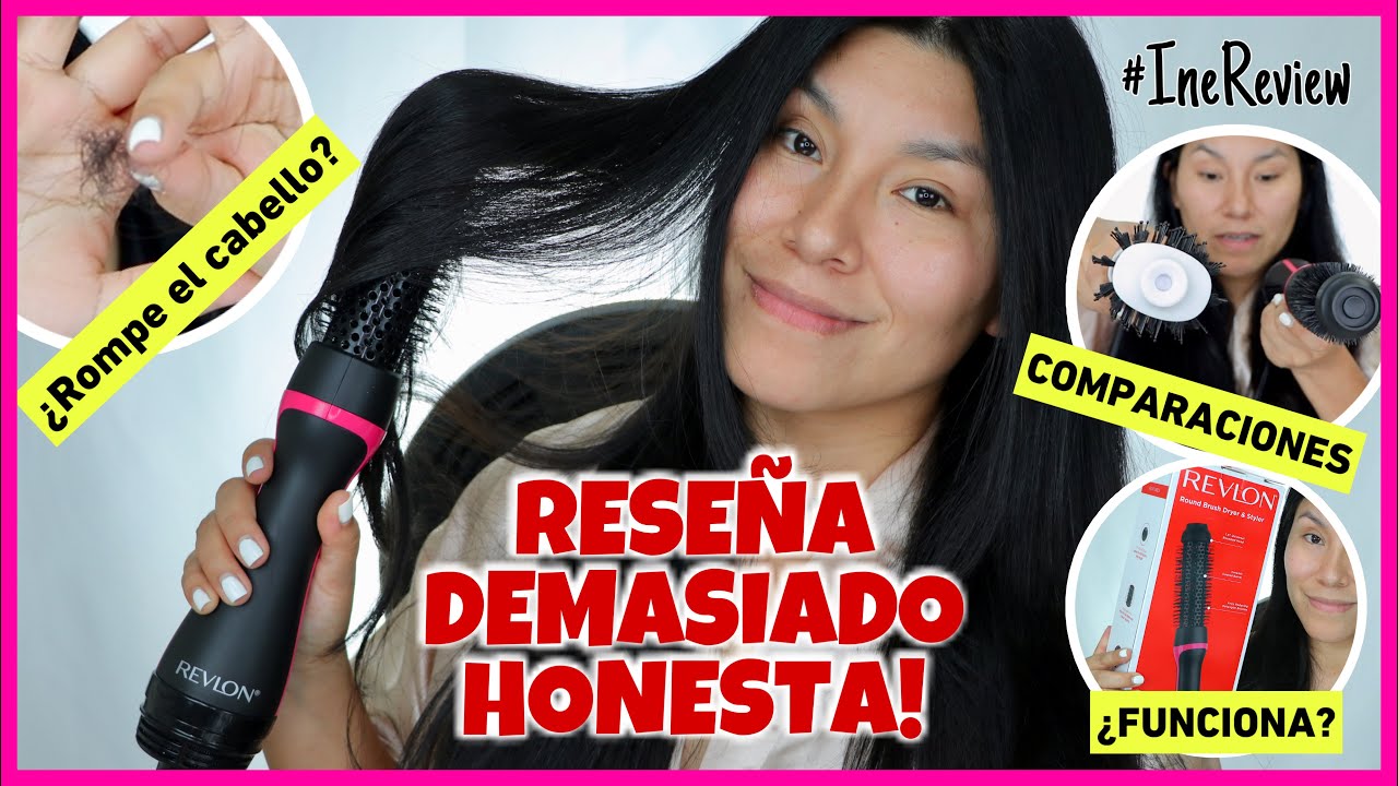 ¿TE ROMPE EL CABELLO⁉️RESEÑA DEMASIADO HONESTA: CEPILLO REVLON ONE-STEP ROOT BOOSTER #IneReview