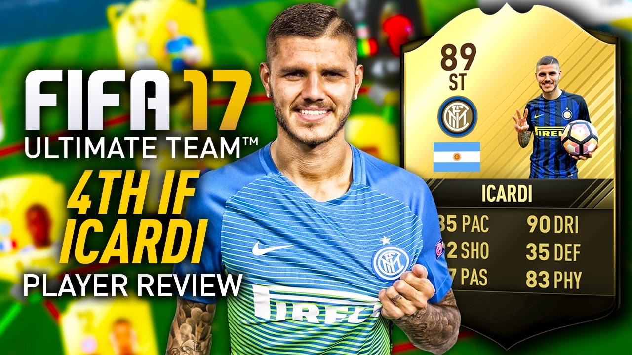 FIFA 17 FIF ICARDI (89) PLAYER REVIEW! FIFA 17 ULTIMATE TEAM!