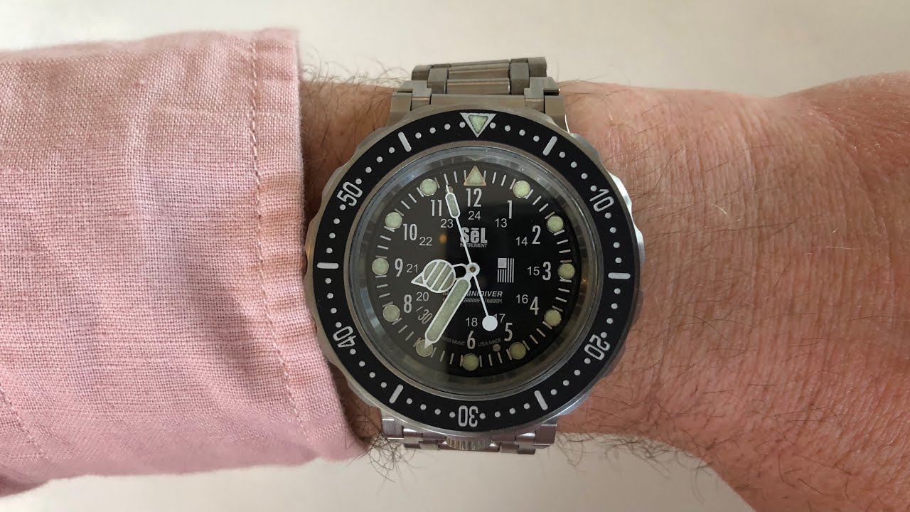 First impressions: SēL Omnidiver Grade 5 titanium on Wavelock bracelet