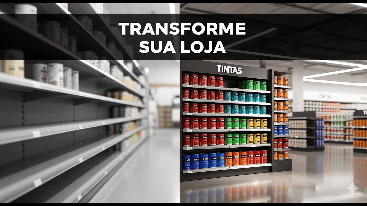 Aumente suas vendas com nossos Expositores de Tintas