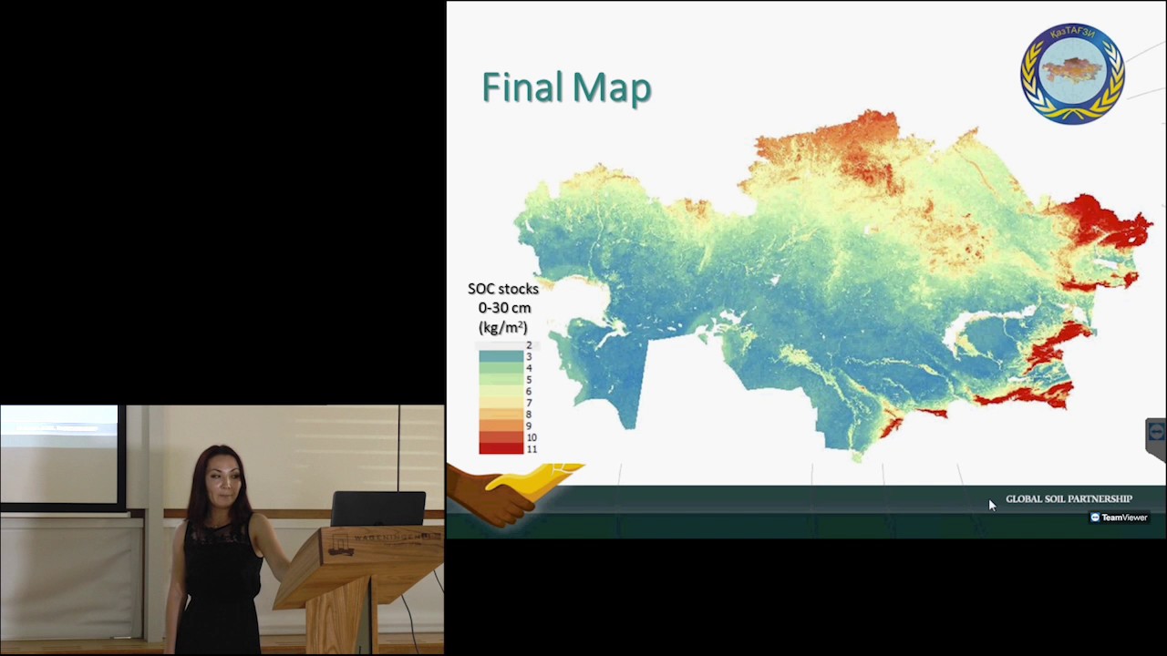 Global Soil Organic Carbon Map Training Preparation, Kazakhstan &ndash; Wageningen (The Netherlands)