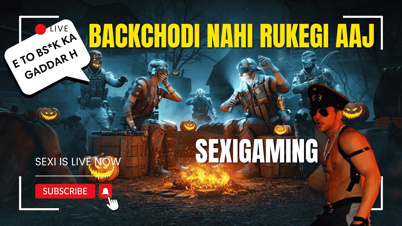 sexi gaming live #bgmi