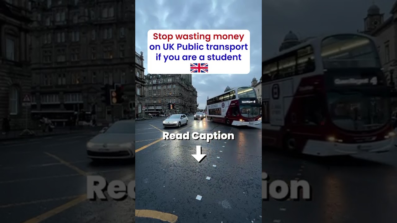 Stop wasting money on UK public transport if you are a student