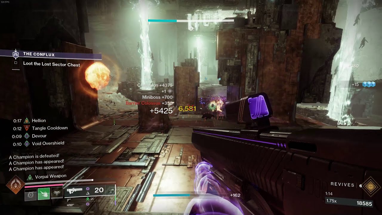 Destiny 2 Master 2030 The Conflux Lost Sector (Flawless)
