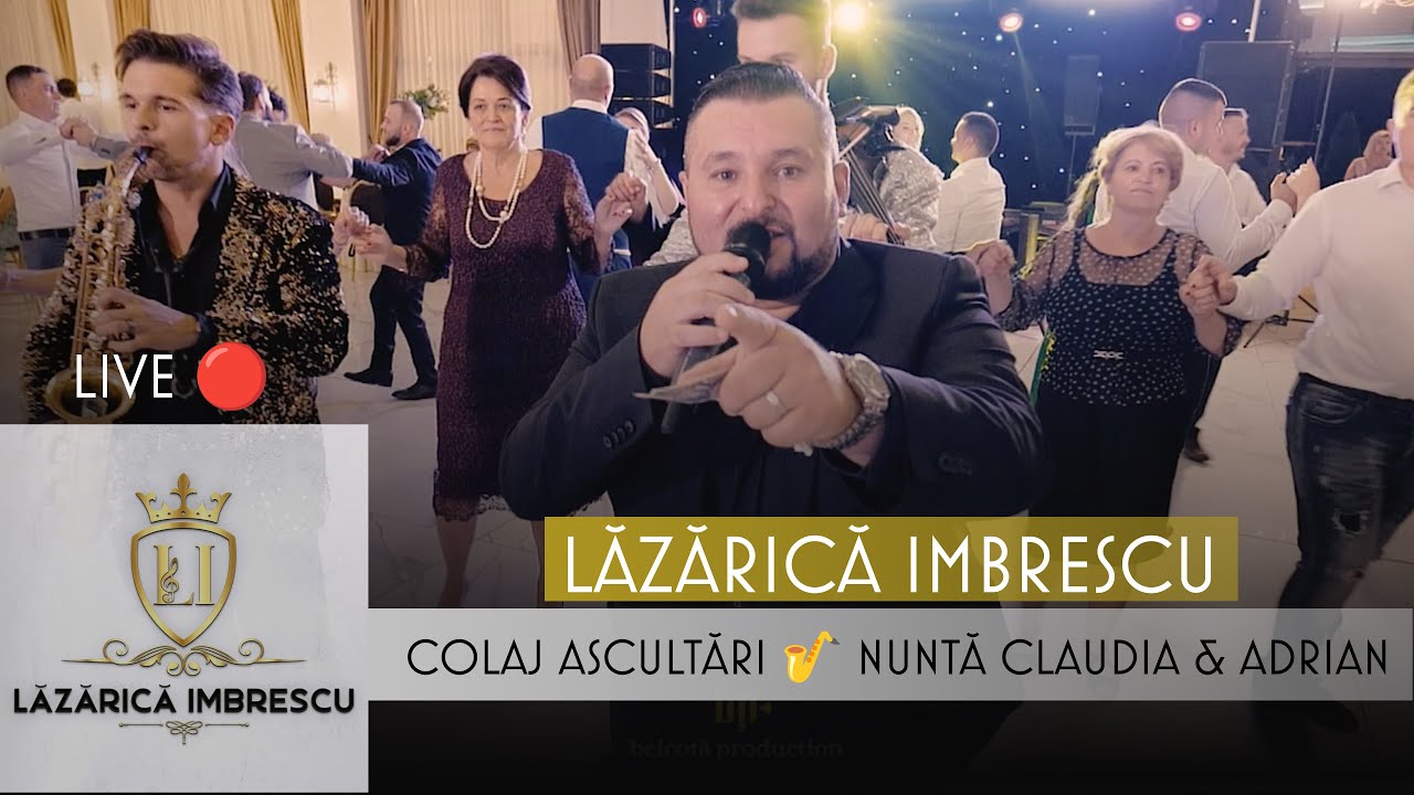 Lazarica Imbrescu & Formatia Maistorii - Colaj Ascultari LIVE 🎵 Nunta Claudia & Adrian ● NOU 2024
