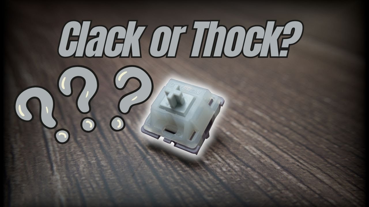 Clacky or Thocky? -  Gateron Sage