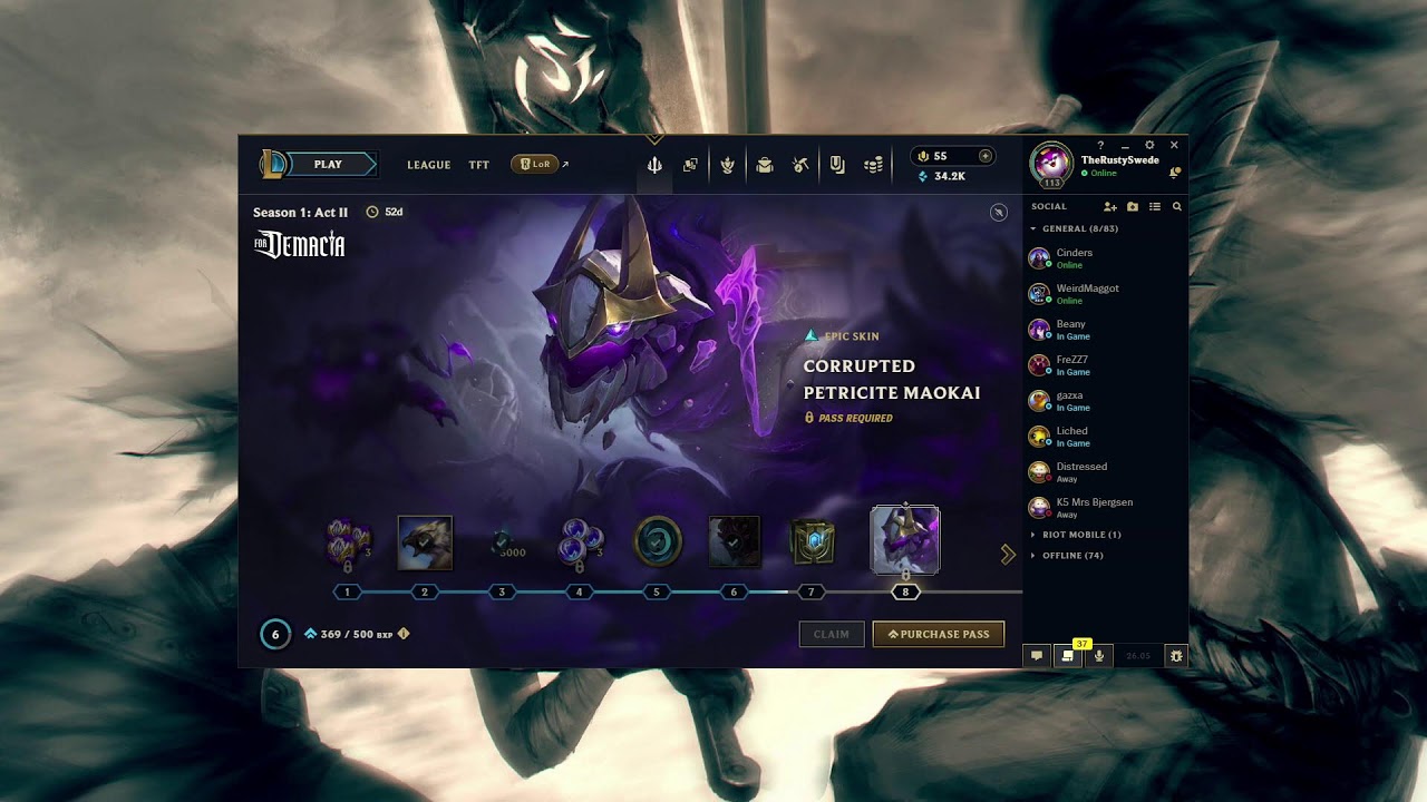 Duo with Cinders on smurf