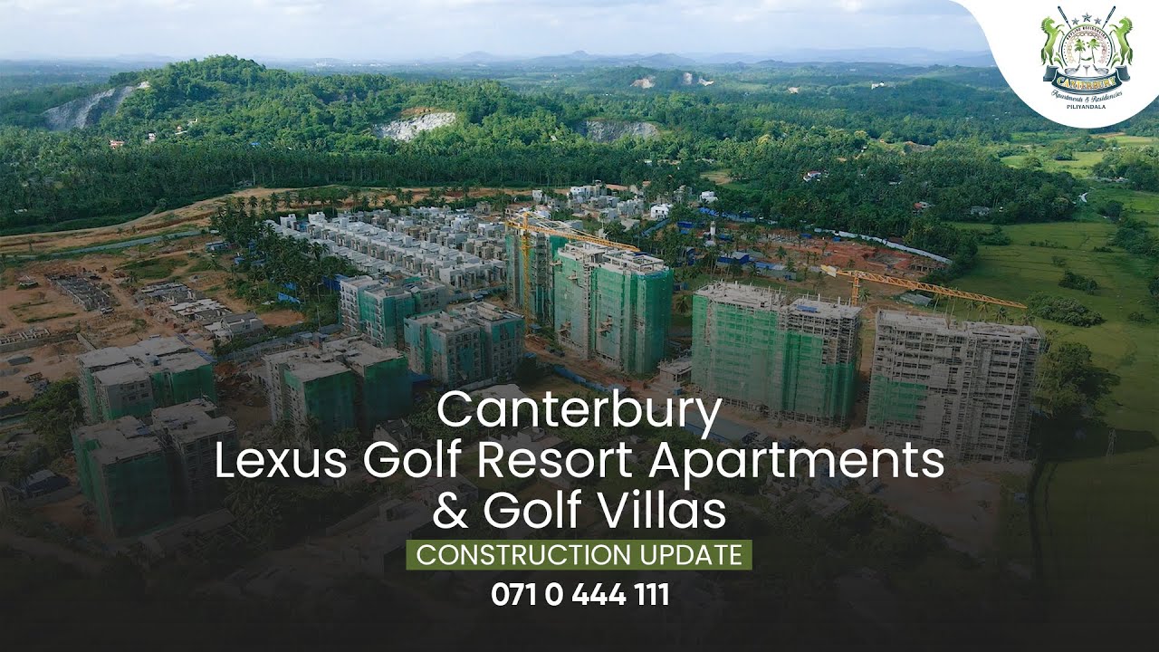Canterbury Lexus Golf Apartments & Golf Villas - Construction Update