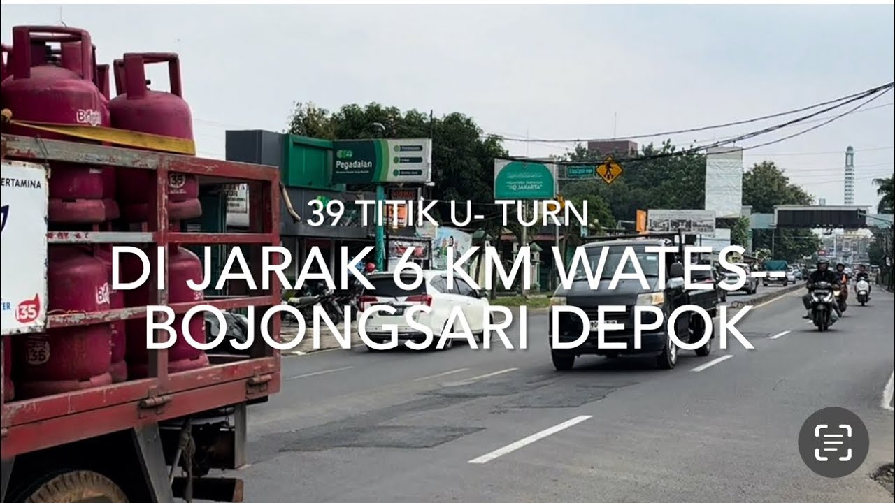 FENOMENA 39 PUTAR BALIK (U-Turn) DI JARAK 6 KM WATES-BOJONGSARI…IRONI!