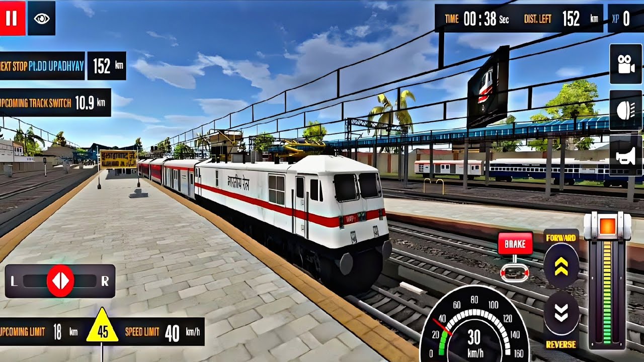 12302 / KOLKATA RAJDHANI EXPRESS RUNNING | IN TRAIN SIMULATOR ANDROID GAMEPLAY | 4K 60 FPS |