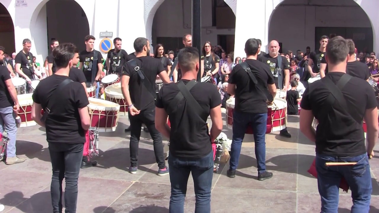 Tambors de Passió Almassora en el  Concurso Nacional de Tambores y Bombos HÍJAR 2019. Categ. MAYORES