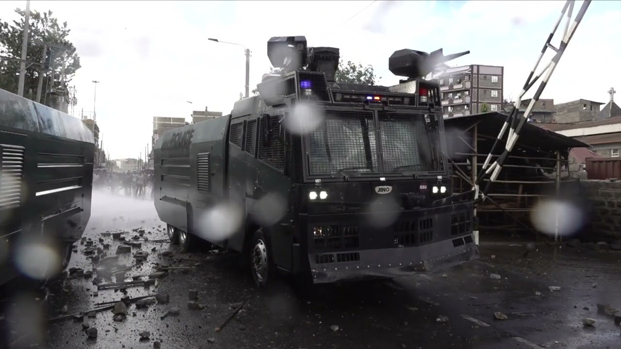 Police attack Peaceful demonstrators unprovoked: Special Dedication to Jeshi Ya Baba, wazalendo!