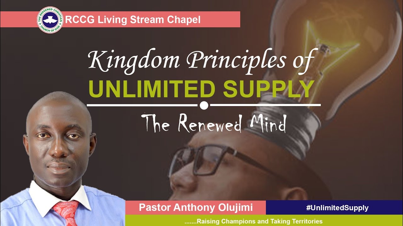 THE RENEWED MIND // 8TH MARCH 2026 // RCCG LSC // PST TONY OLUJIMI