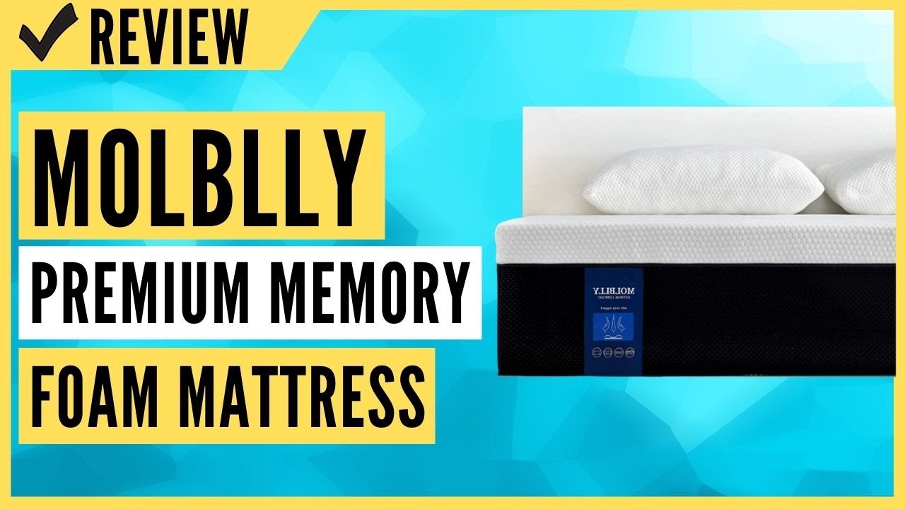Molblly 12 Inch Premium Cooling-Gel Memory Foam Mattress Review