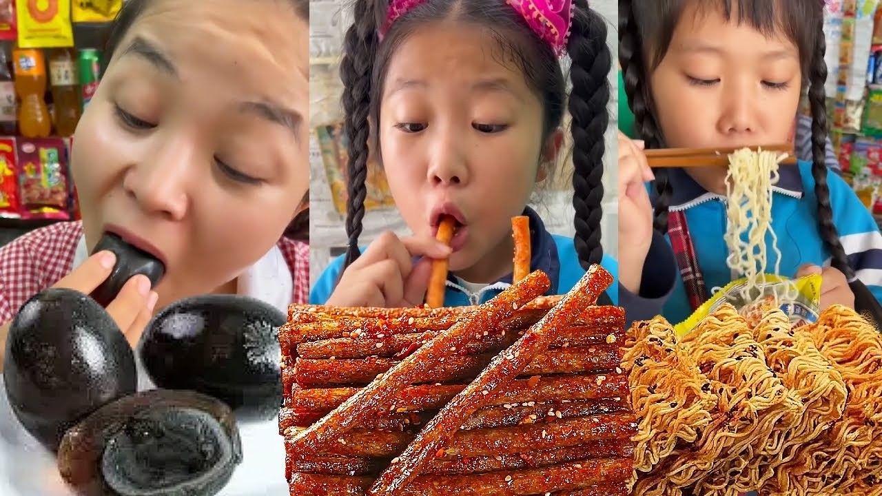 Kumpulan video TikTok makanan kecil masa kecil anak-anak makanan cina kompilasi EP