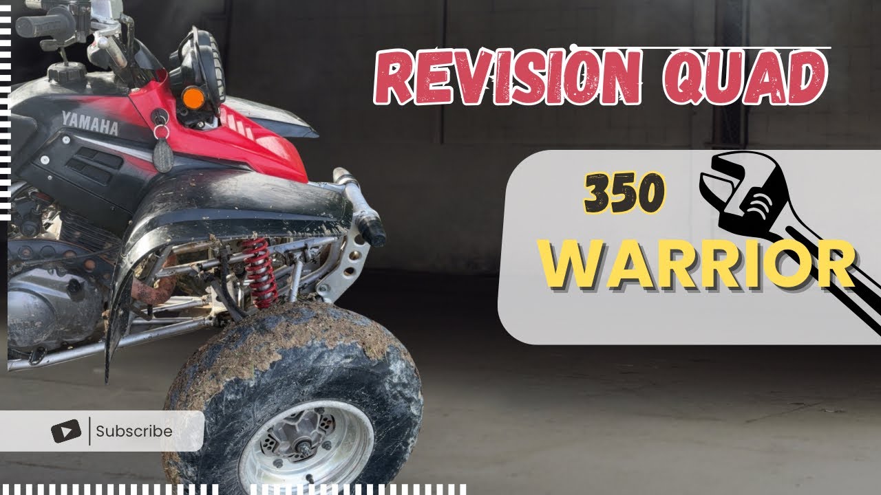 TUTO : COMMENT FAIRE LA RÉVISION SUR SON QUAD 