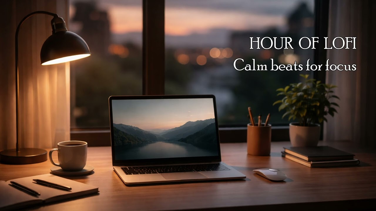 1 Hour Lofi Mix - Calm Beats for Focus