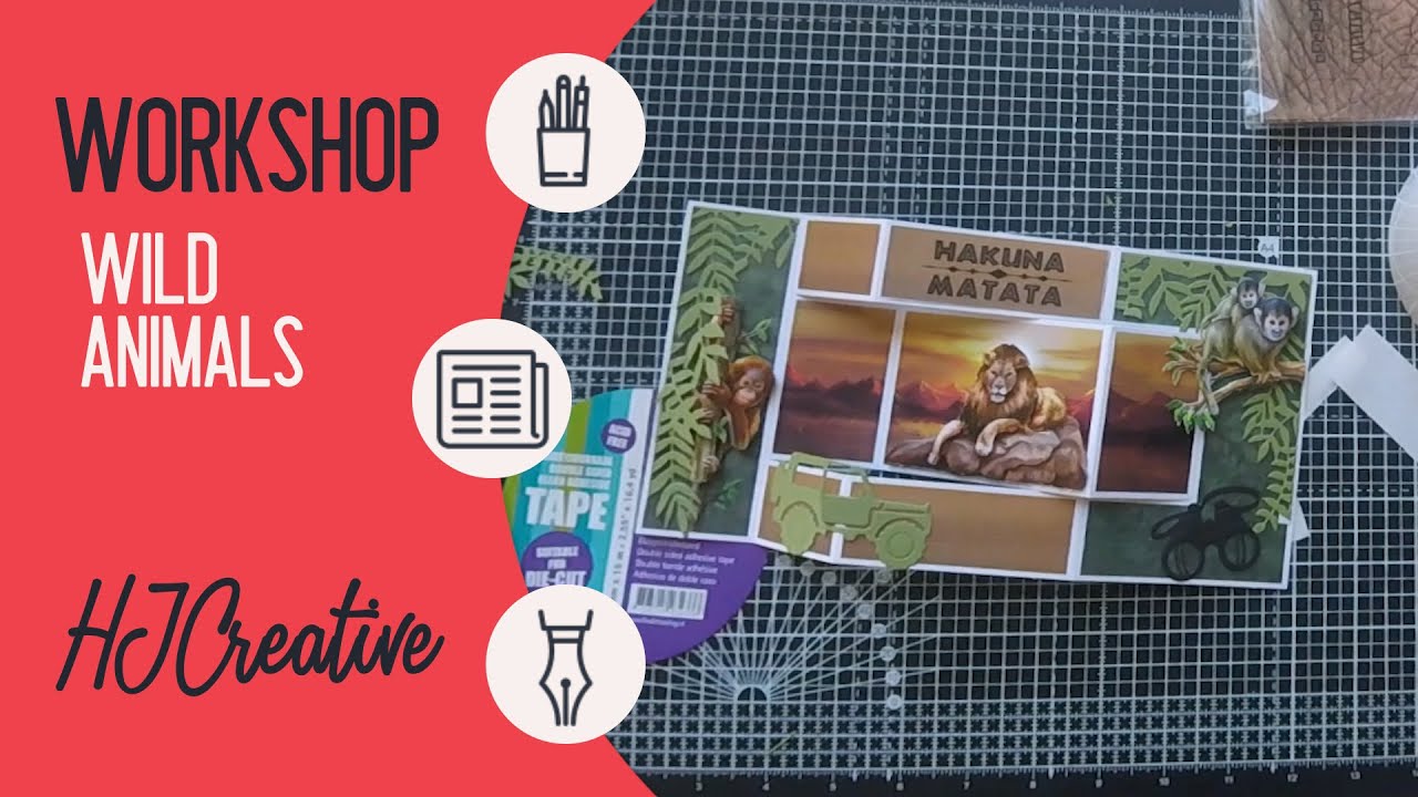 Workshop: Amy Design - Wild Animals   Printed Figure Cards 1