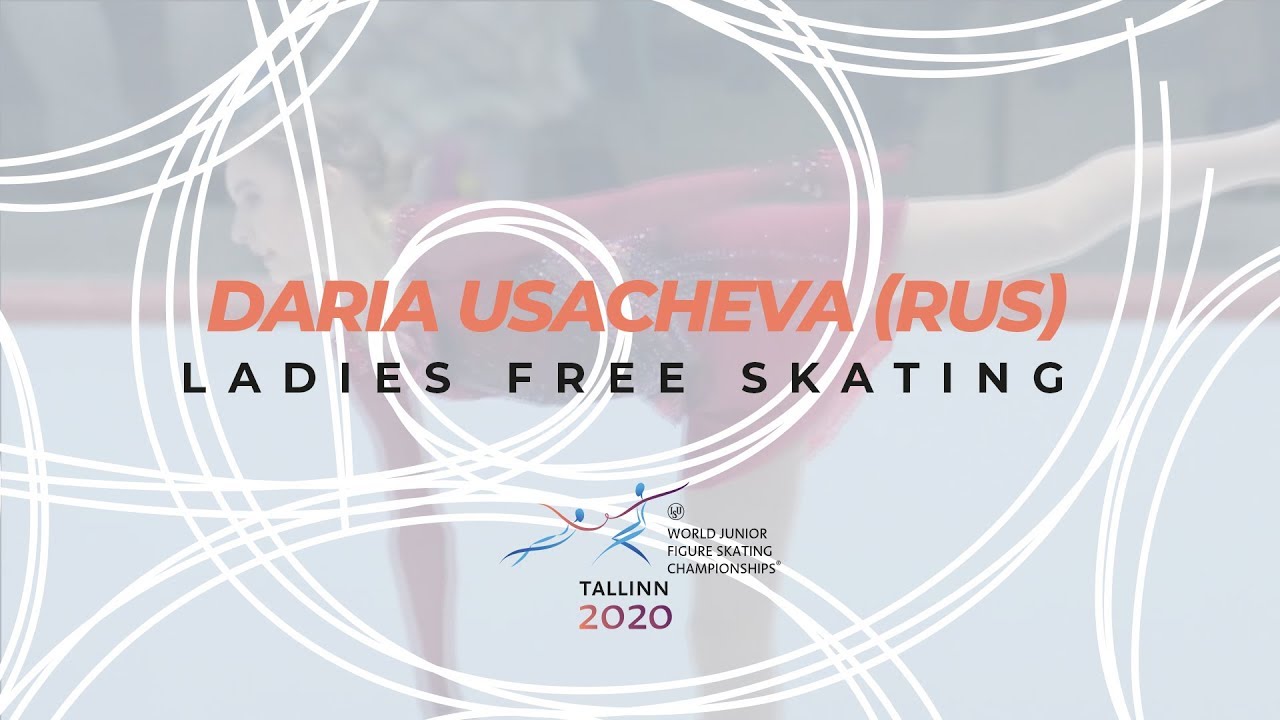 D. Usacheva | Ladies Free Skating | ISU World Junior Figure Skating Championships | #WorldJFigure