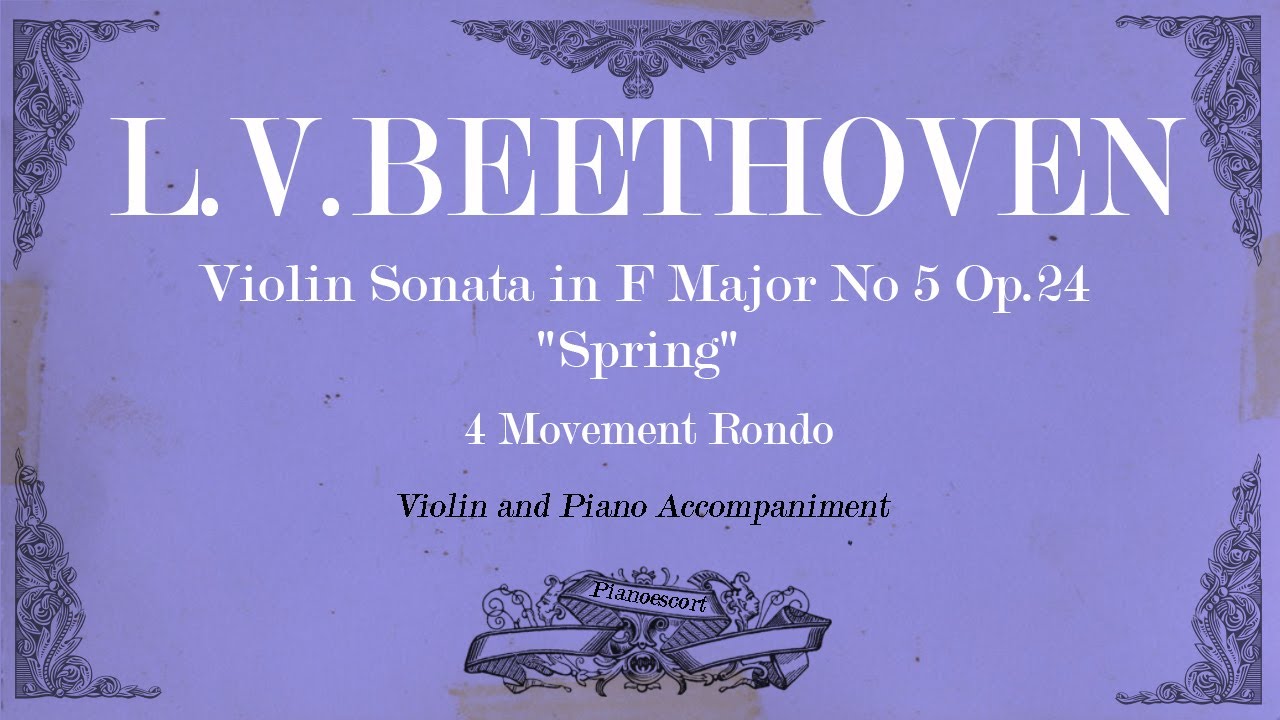 L.V.Beethoven - Violin Sonata in F Major No 5 Op.24 