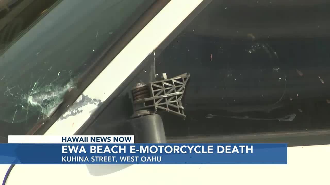 ‘Graphic’: Witness describes fatal e-motorcycle crash in Ewa Beach