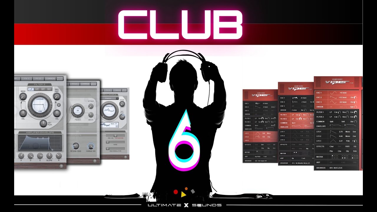 CLUB 6 - Access Virus Ti & Adam Szabo Viper Synthesizer | Custom presets - TRAILER