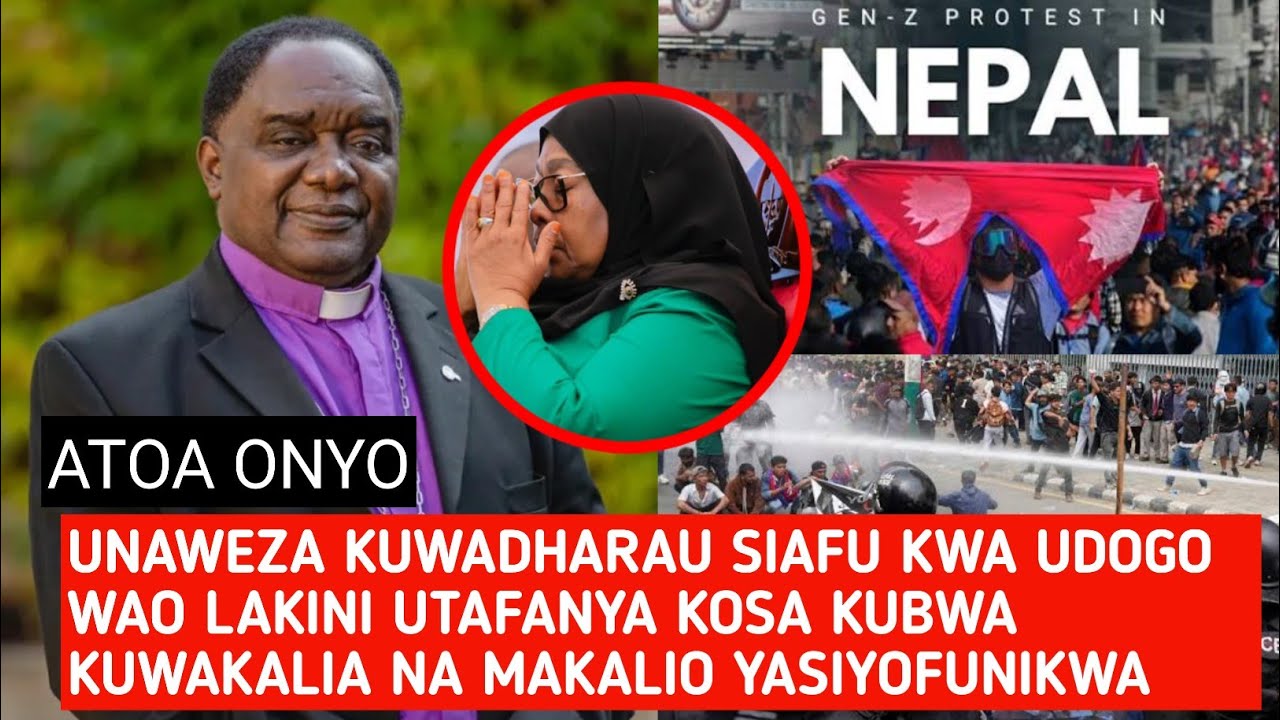 ASKOFU BAGONZA ATUMA UJUMBE MZITO KWA WATAWALA MAANDAMANO YA GEN Z NEPAL  HII NI BALAA