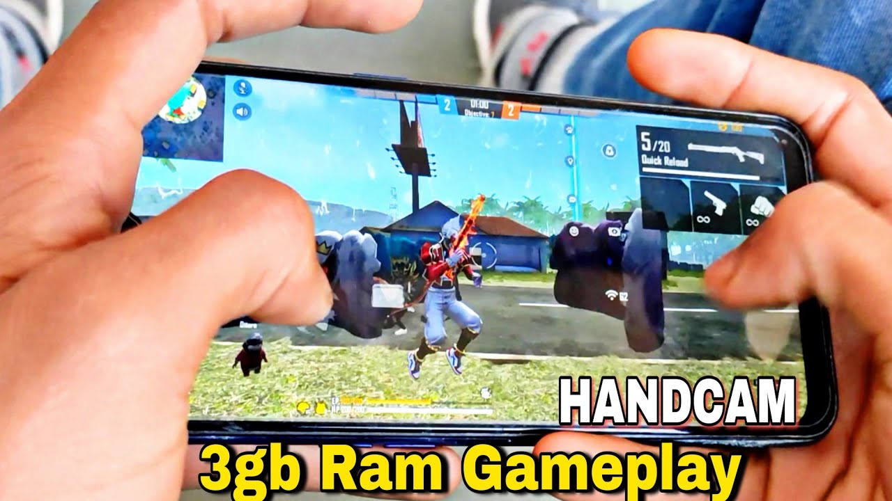 3gb Ram Handcam || Garena Free Fire 🥀💚
