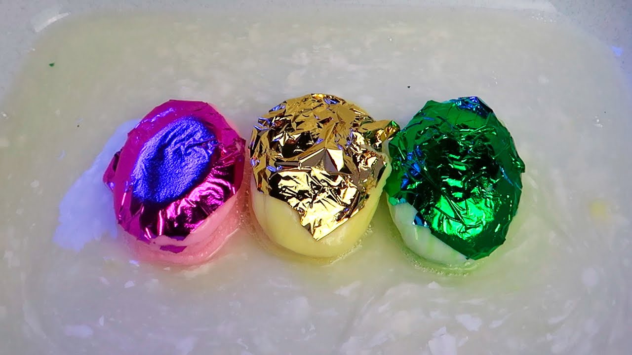 ASMR Mushy Soap and Sponge + Gold Leaf 🩷💚💛 Satisfying Sponge Squeezing