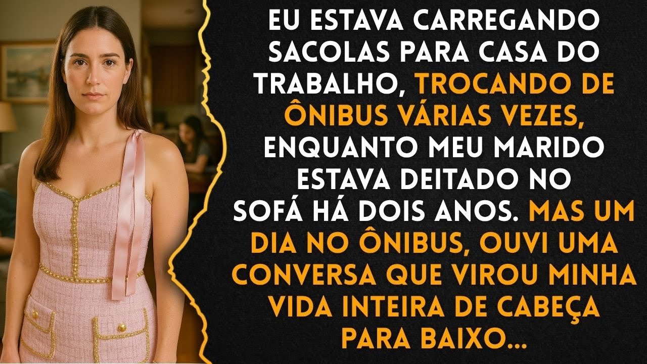 Eu Estava Exausta de Carregar Nossa Família no Lugar do Meu Marido – Até Uma Conversa no Ônibus...