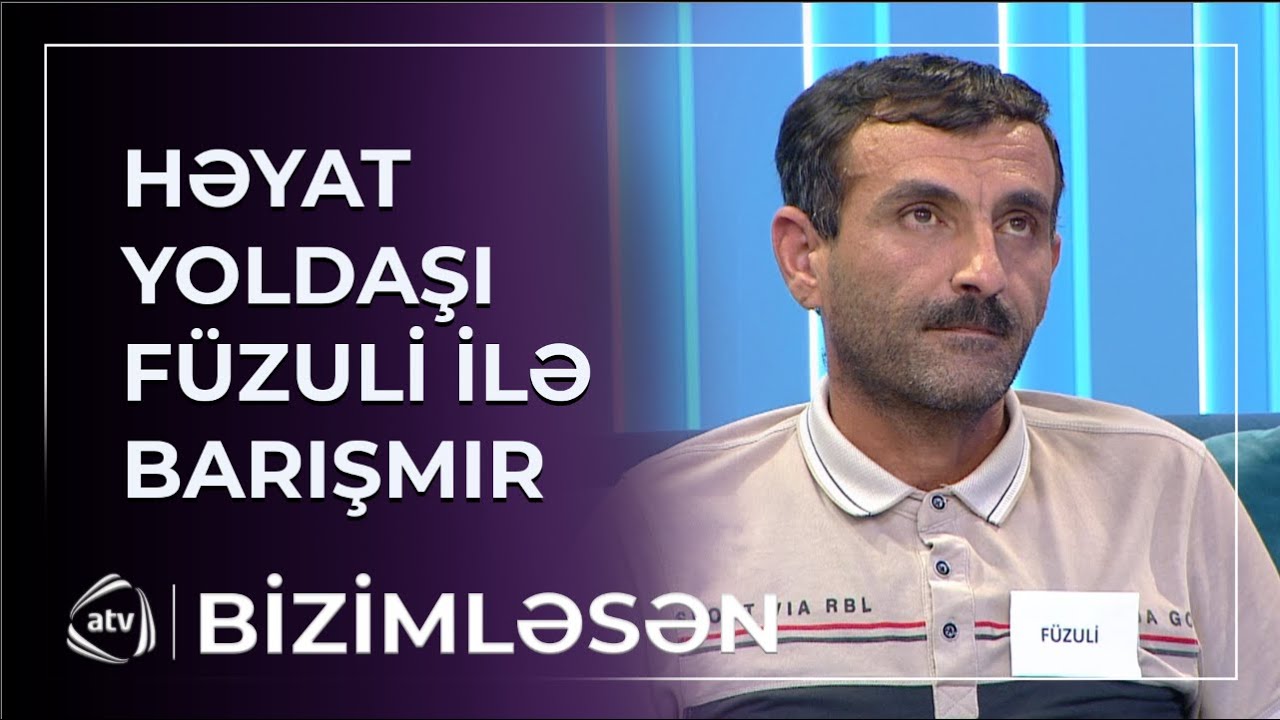 Həyat yoldaşı Füzuli ilə barışmacayığını açıqladı: “Məni biabır edib” / Bizimləsən
