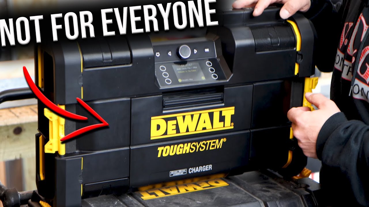 Радио/зарядное устройство DeWALT TOUGHSYSTEM 2.0 (ОПРЕДЕЛЕННО НЕ ДЛЯ ВСЕХ)