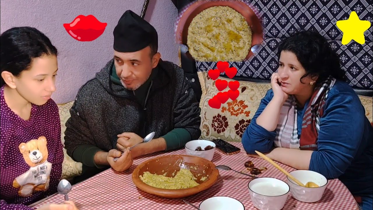 ابي علام😂مفطرني اليوم بالعصيدة👍