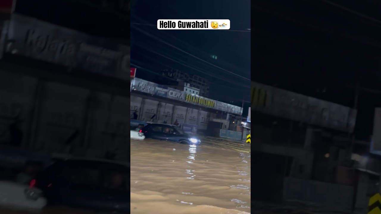 Hello Guwahati 🤦🏻#assam #guwahativlog #flood #fypage #song #banpani
