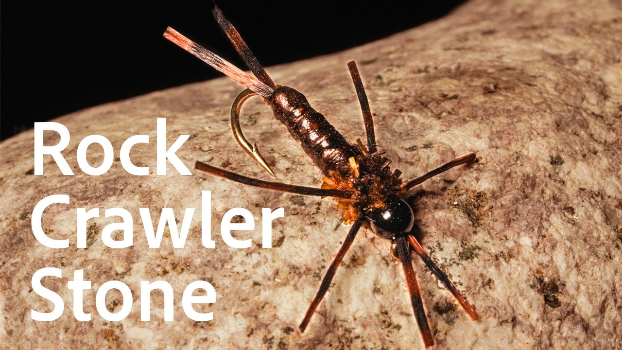 Как связать мушку Rock Crawler Stone | Урок по вязанию мушек