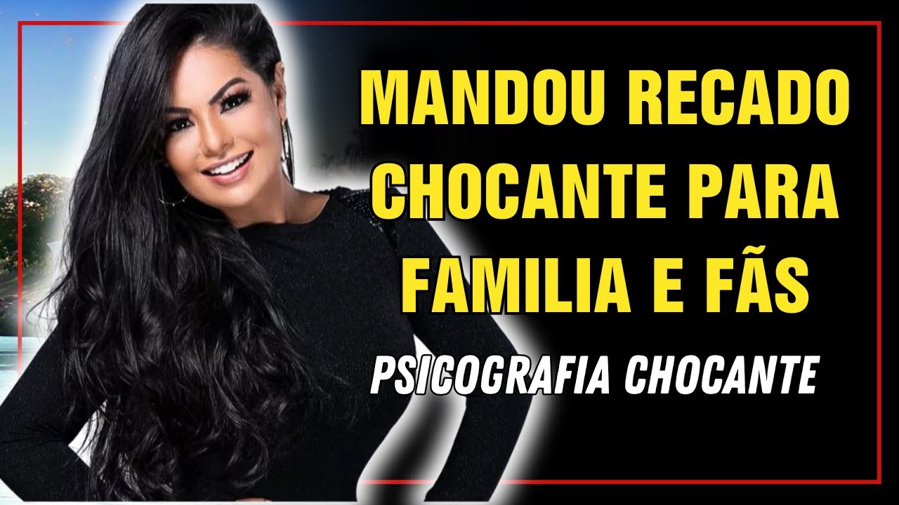 PAULINHA ABELHA DA BANDA CALCINHA PRETA VOLTA EM CARTA PSICOGRAFADA CHOCANTE COM RECADO PARA  AMIGO