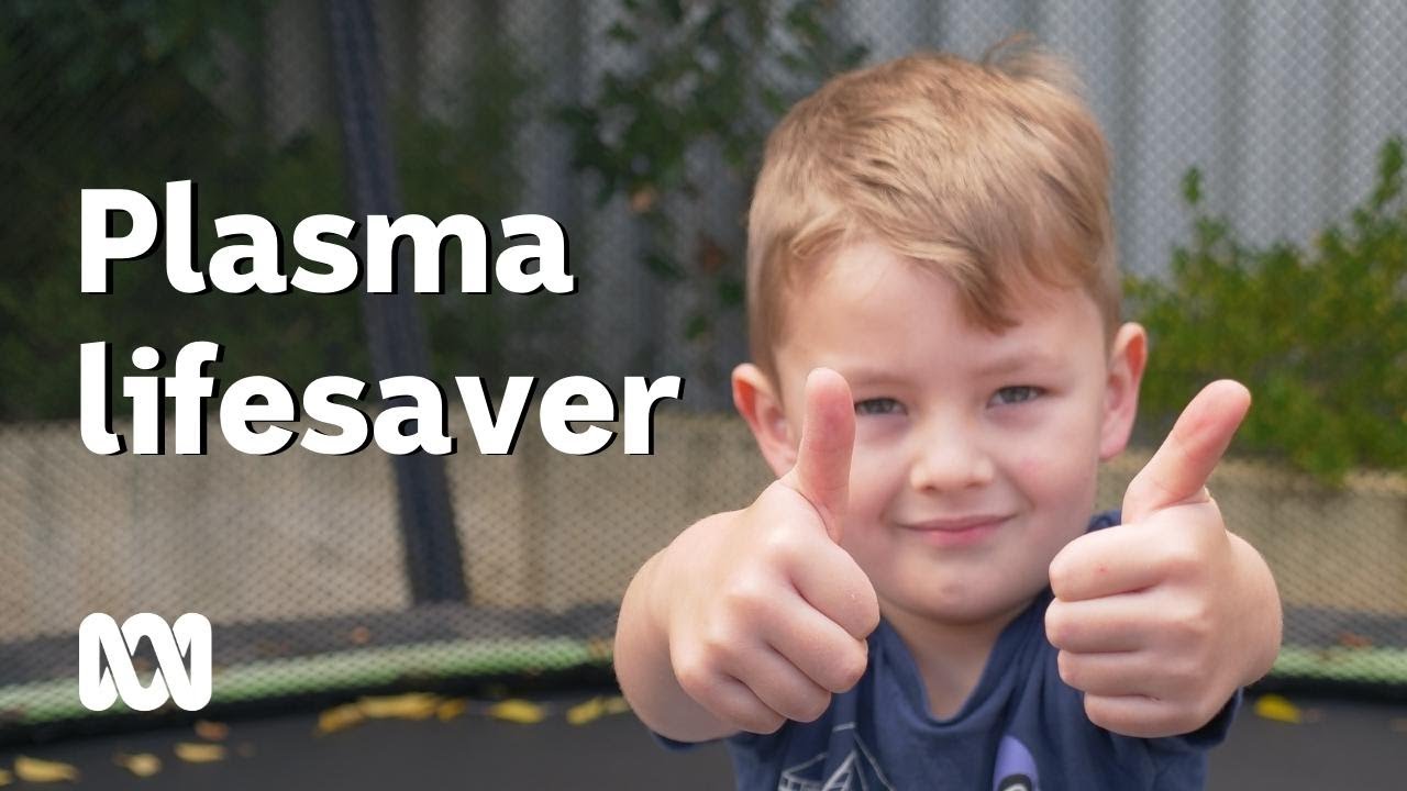 Donated plasma a lifesaver for four-year-old Charlie Corbitt | ABC Australia