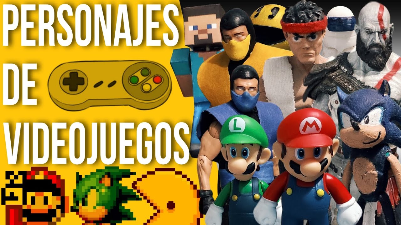 Figuras de Acci&oacute;n Articuladas de los Videojuegos | Colecci&oacute;n Completa