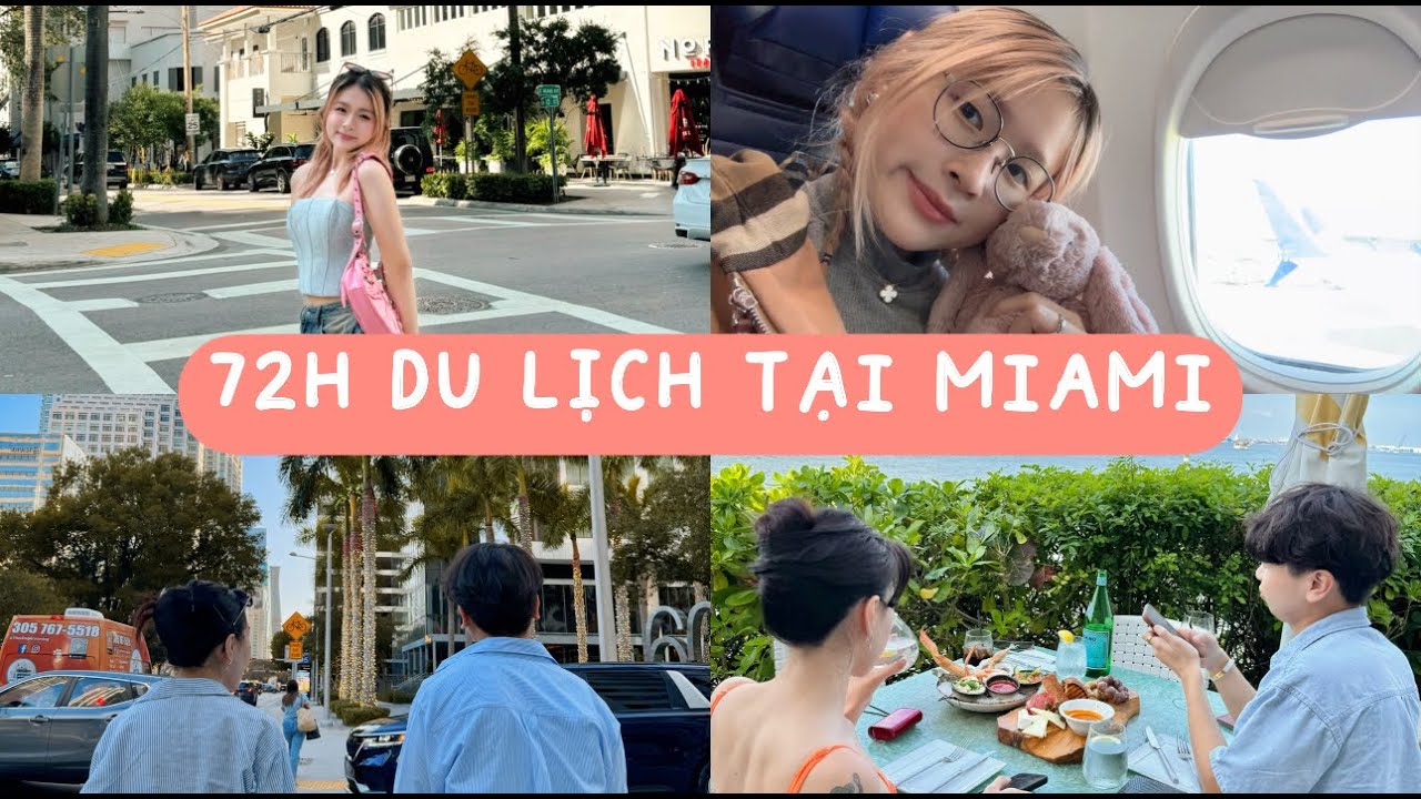 vlog: 72h du lịch tại Miami [nghỉ Thanksgiving tại Mỹ] 🌴✈️