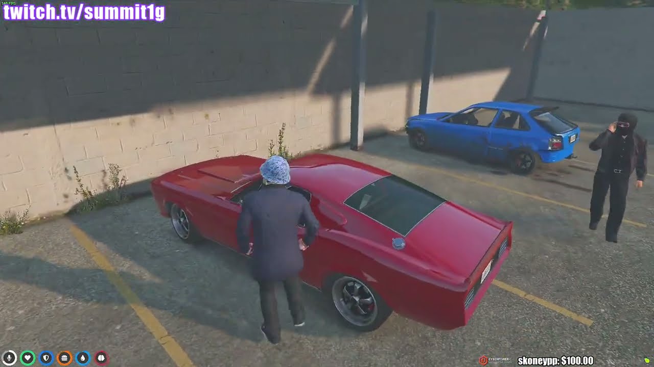 Chawa (summit1g) Clutch to Save Mr K (Multiple POV) - GTA RP NoPixel
