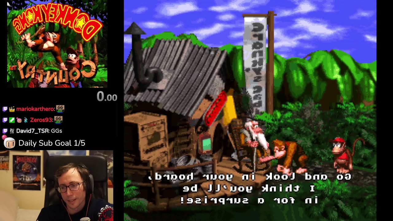 Donkey Kong Country Mirrored Romhack