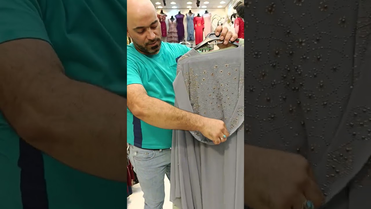 ازياءالعراقية لؤي احدث الفساتين السهره البصرة عشارسوق البنات 07728303004