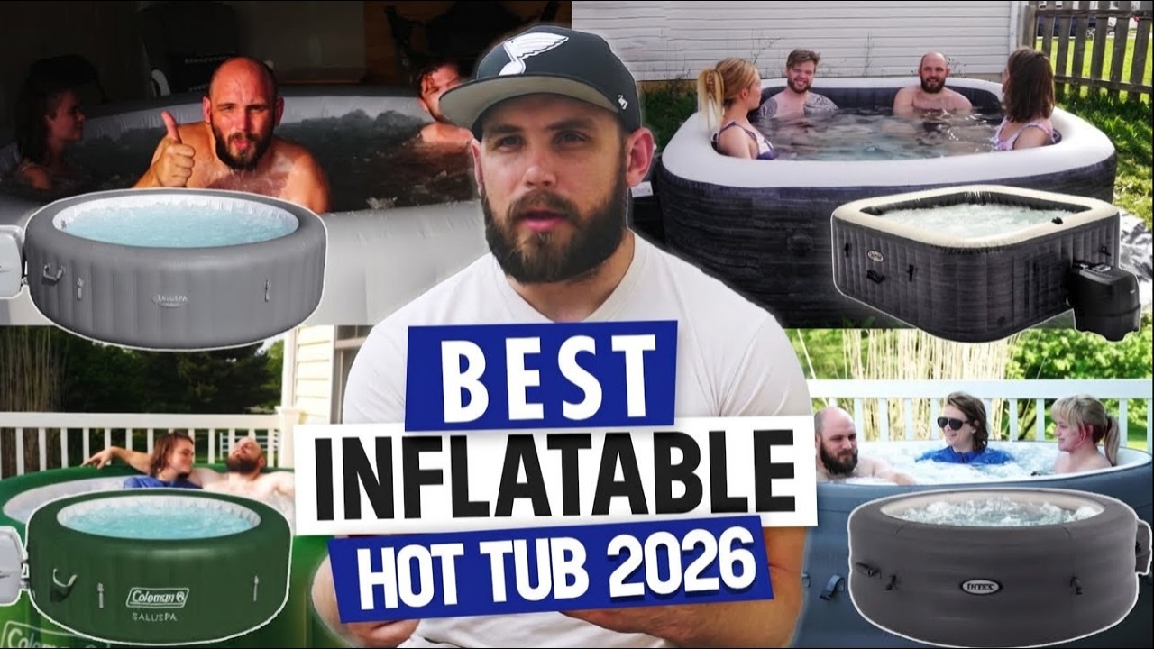 Best Inflatable Hot Tubs 2026: My Top 5 Picks After 50+ Hours of Testing