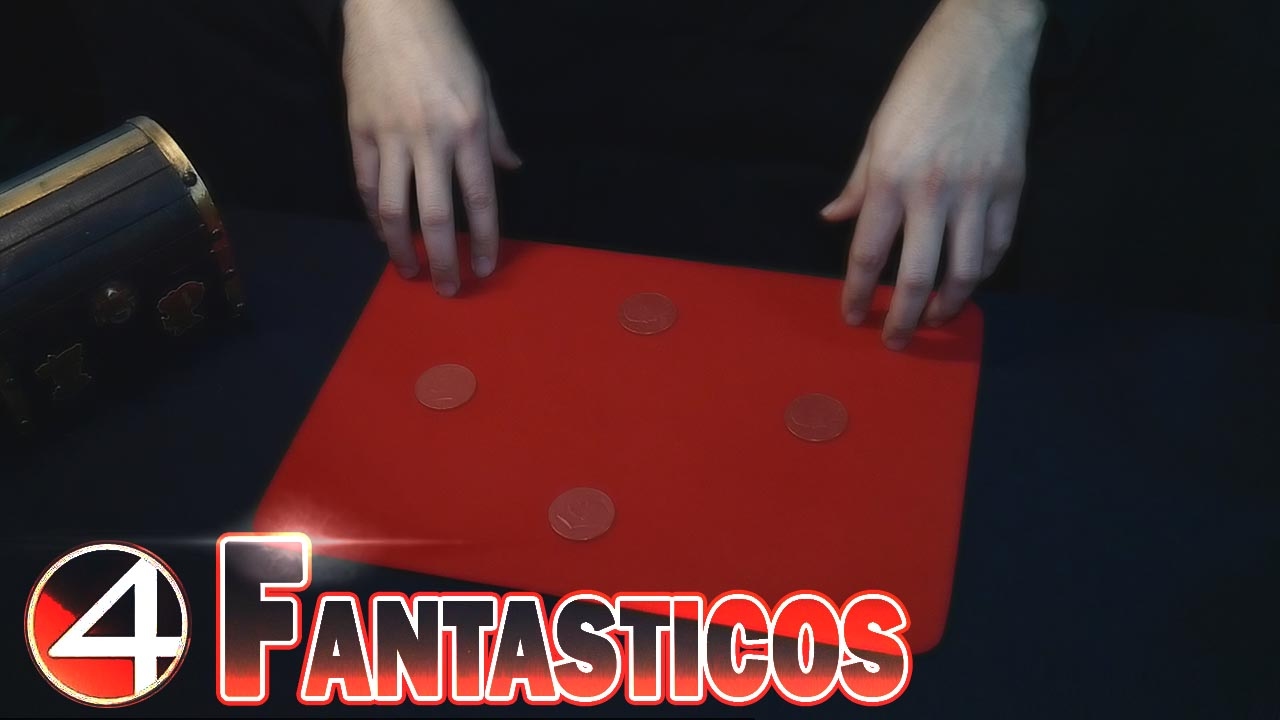 Aprende como aparecer y desaparecer monedas - Truco con monedas - 4 FANTÁSTICOS