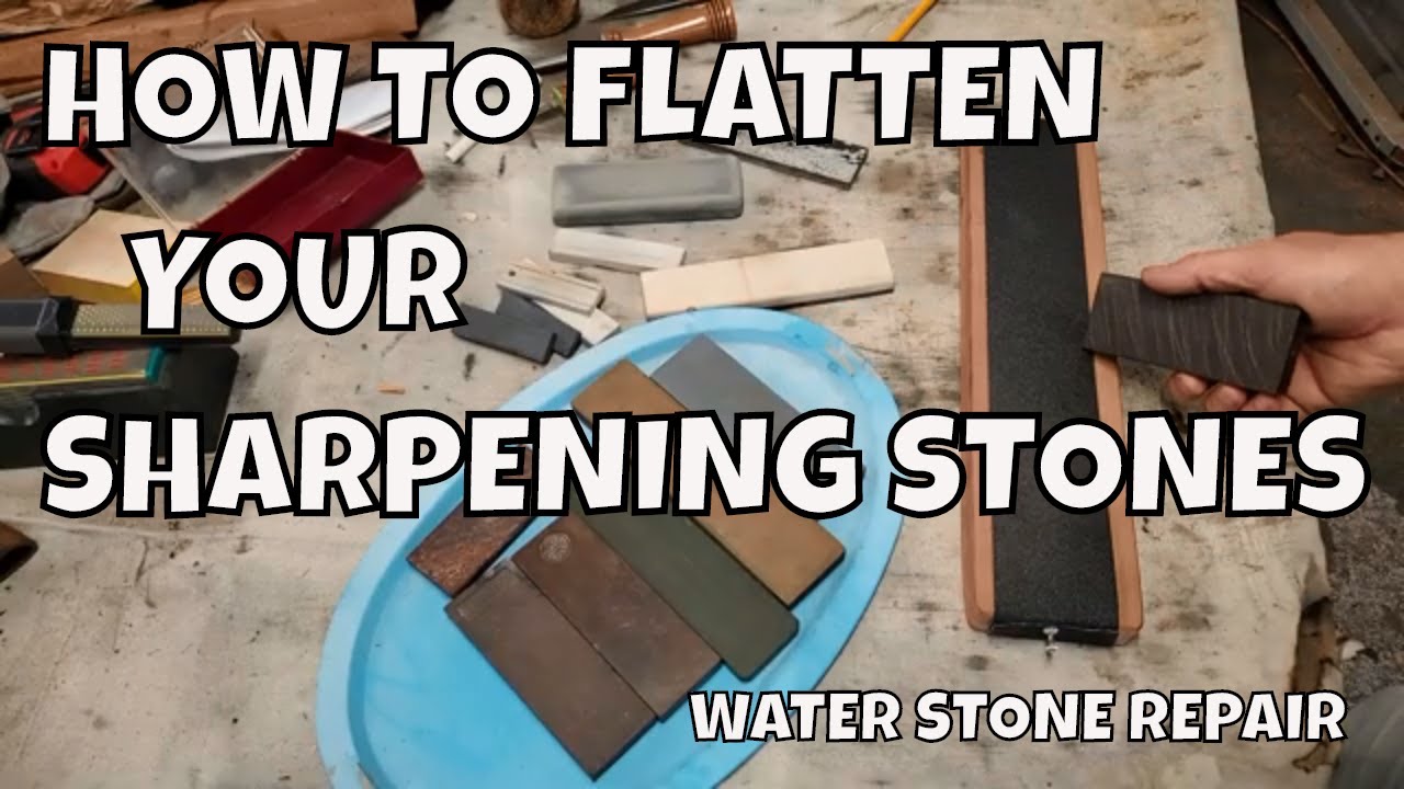 How to flatten your Knife Sharpening Stones / Restoring Vintage Sharpening Stones